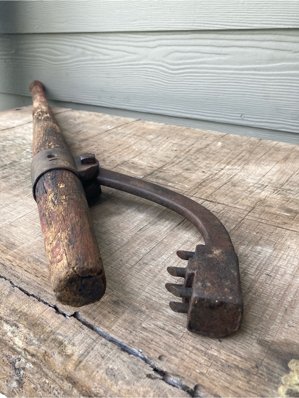 Vintage Cant Hook Log Roller Dog Logging Puller Tool Rustic Cabin Decor - Picture 3 of 16
